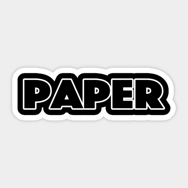 Paper Sticker by lenn